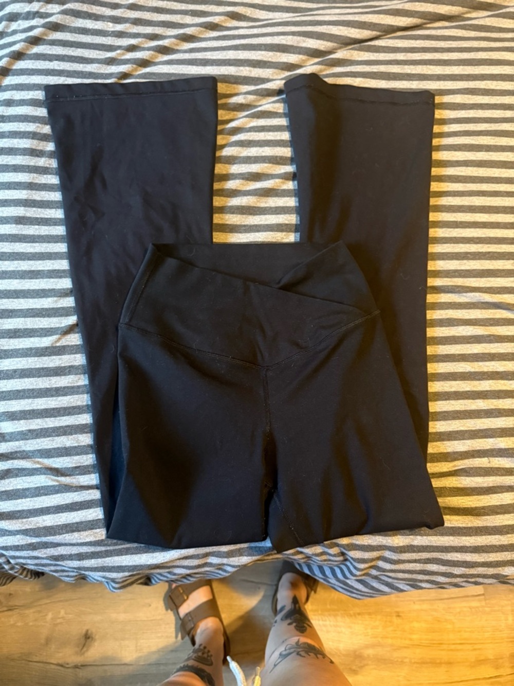 Yogalicious Black Luxe High-Waist Leggings